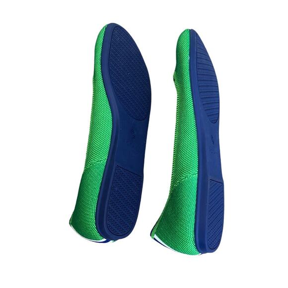 Rothy’s The Flat Jelly Bean Green RARE‎ Women’s Size 6.5 - Picture 5 of 7